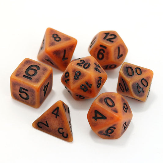 Die Hard Dice: 7pc Pumpkin Ancient