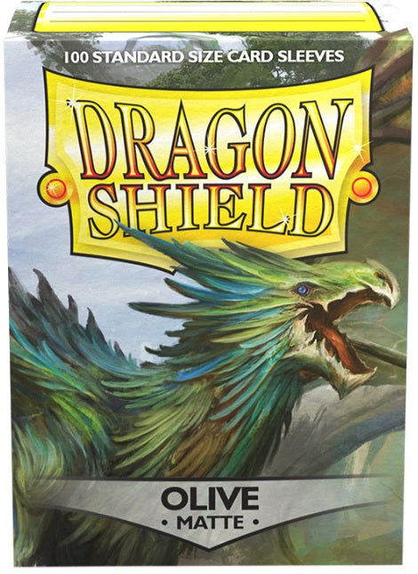 Sleeves: Dragon Shield Matte Olive (100)