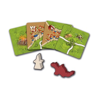 Carcassonne- The Princess & the Dragon- Expansion 3