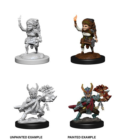 D&D Nolzurs Marvelous Unpainted Miniatures: Wave 6: Female Halfing Fighter