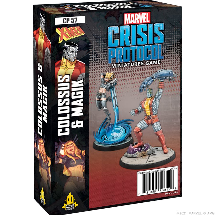 Marvel Crisis Protocol: Colossus & Magik Character Pack