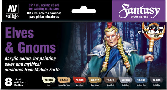 Vallejo: Fantasy Color Series: Elves and Gnomes